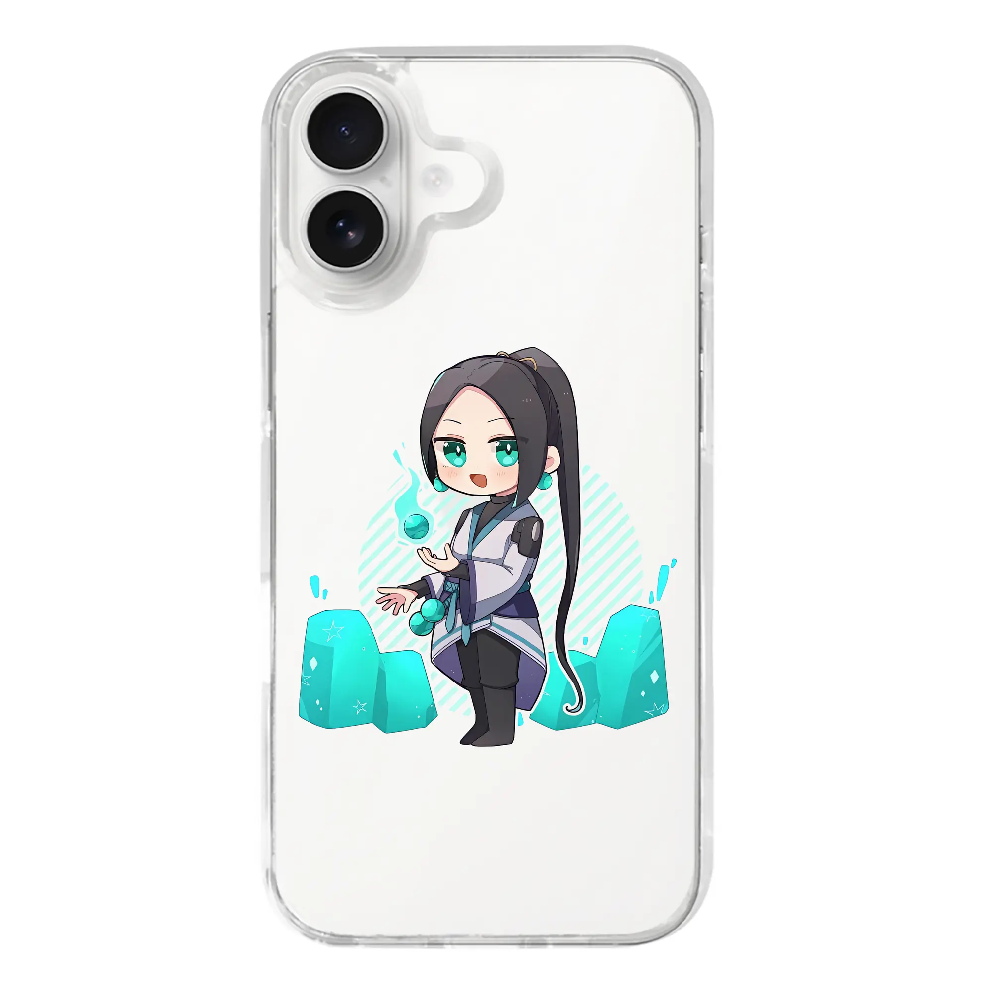 VALORANT グッズ,セージ - iPhone 17シリーズ 透明スマホケース – 薄型・耐衝撃・精密フィット保護カバー